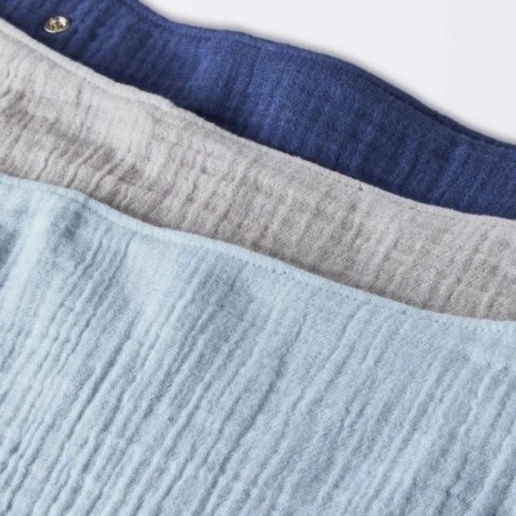 Baby 3pk Muslin Bandana Bib - Cloud Island™ - Picture 3 of 4